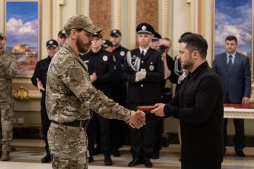 Президент України вручив нагороди з нагоди 11-ї річниці створення Національної поліції України