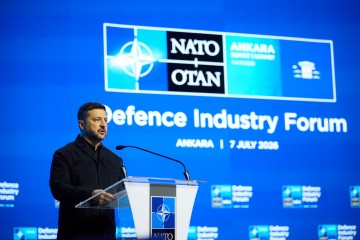 Робочий візит Президента України та першої леді до Туреччини для участі в заходах саміту НАТО