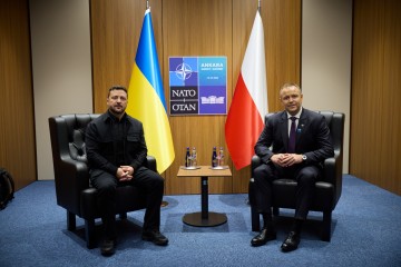 В Анкарі Президент України провів зустріч із Президентом Польщі