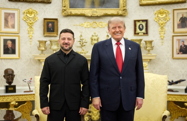 The President of Ukraine Had a Meeting with the President of the United States in Washington