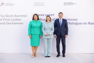 Олена Зеленська взяла участь у міжнародній конференції, присвяченій стійкості
