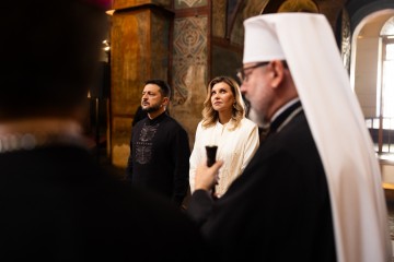 У День Незалежності в Софійському соборі відбулася молитва за Україну