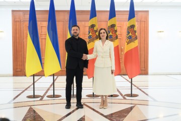 Президенти України та Молдови обговорили перспективи розвитку двосторонніх відносин, зокрема щодо безпекової ситуації, енергетики, реалізації інфраструктурних проєктів