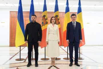 У Кишиневі відбулася тристороння зустріч президентів України, Молдови та Румунії