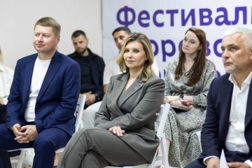 Олена Зеленська відвідала фестиваль здорового харчування на Одещині 