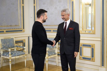 Володимир Зеленський обговорив із міністром закордонних справ Індії зусилля для досягнення миру, безпекові питання та двосторонню співпрацю