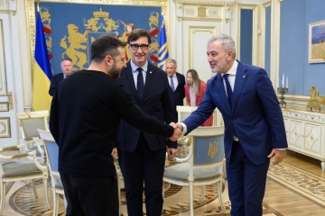Регіональна співпраця та відновлення України: Президент зустрівся з головою женералітату Каталонії та мером Барселони