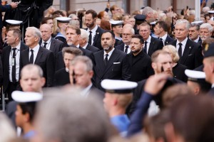 Президент України взяв участь у церемонії прощання з Королем Норвегії Гаральдом V, 9 вересня 2026 року.