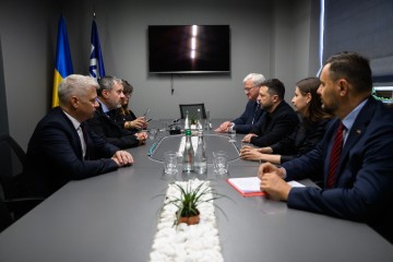 Президент обговорив із міністрами Словенії спільні оборонні проєкти й наповнення програми PURL новими внесками