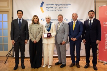 У Нью-Йорку перша леді провела серію зустрічей з американськими філантропами на підтримку проєктів Фундації Олени Зеленської
