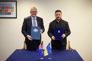 Україна та Австралія підписали двосторонню безпекову угоду