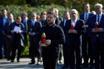 У 85-ті роковини трагедії Бабиного Яру Президент ушанував пам’ять жертв нацистів