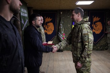 Робоча поїздка Президента на напрямок проведення операції «Вівальді»