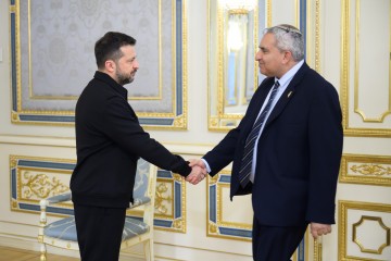 Президент обговорив із міністром у Міністерстві фінансів Ізраїлю загрози, які несуть російські та іранські «шахеди» 