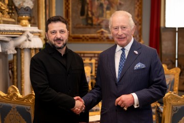 Президент України мав аудієнцію в Короля Великої Британії Чарльза ІІІ
