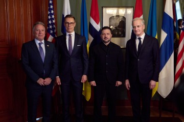 В Осло Президент України провів зустрічі з Прем’єр-міністром Норвегії, Президентом Фінляндії та американською стороною