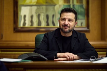 President of Ukraine Held His First Call with New President of Estonia