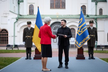 Президент прийняв вірчі грамоти від послів Канади, Іспанії, Швейцарії, Єгипту й Туреччини