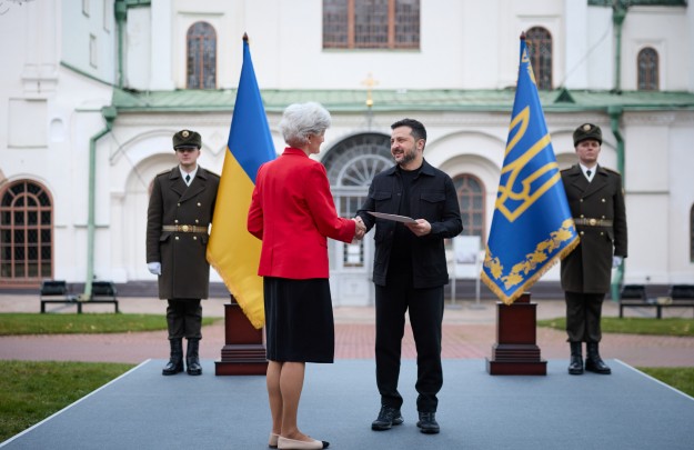 Президент прийняв вірчі грамоти від послів Канади, Іспанії, Швейцарії, Єгипту й Туреччини
