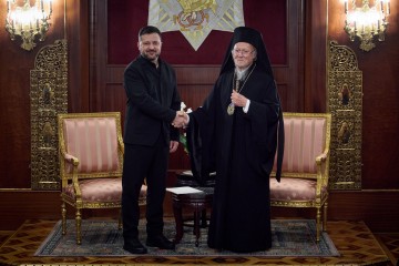 Президент зустрівся зі Вселенським Патріархом Варфоломієм